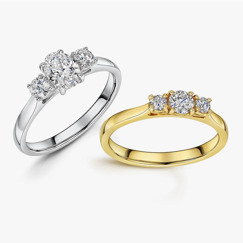 Royal Collection Diamond rings