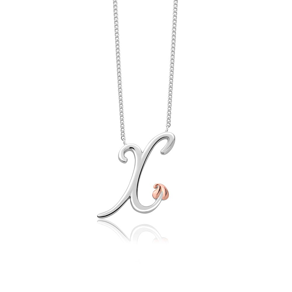 Clogau Tree Of Life Initials Necklace - Letter X