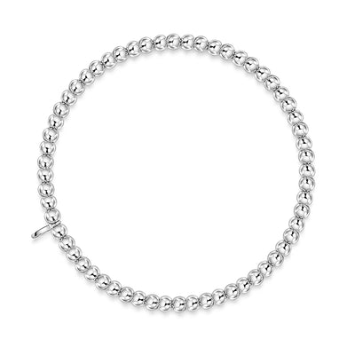 Sterling Silver Sparkle Charity Bracelet
