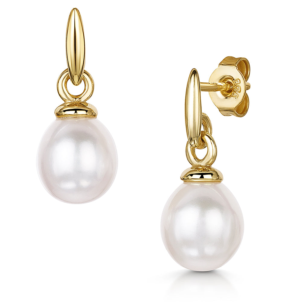 9ct Freshwater Pearl Earrings