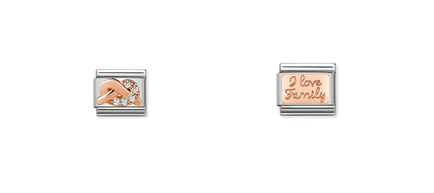 Rose Gold Nomination Charms