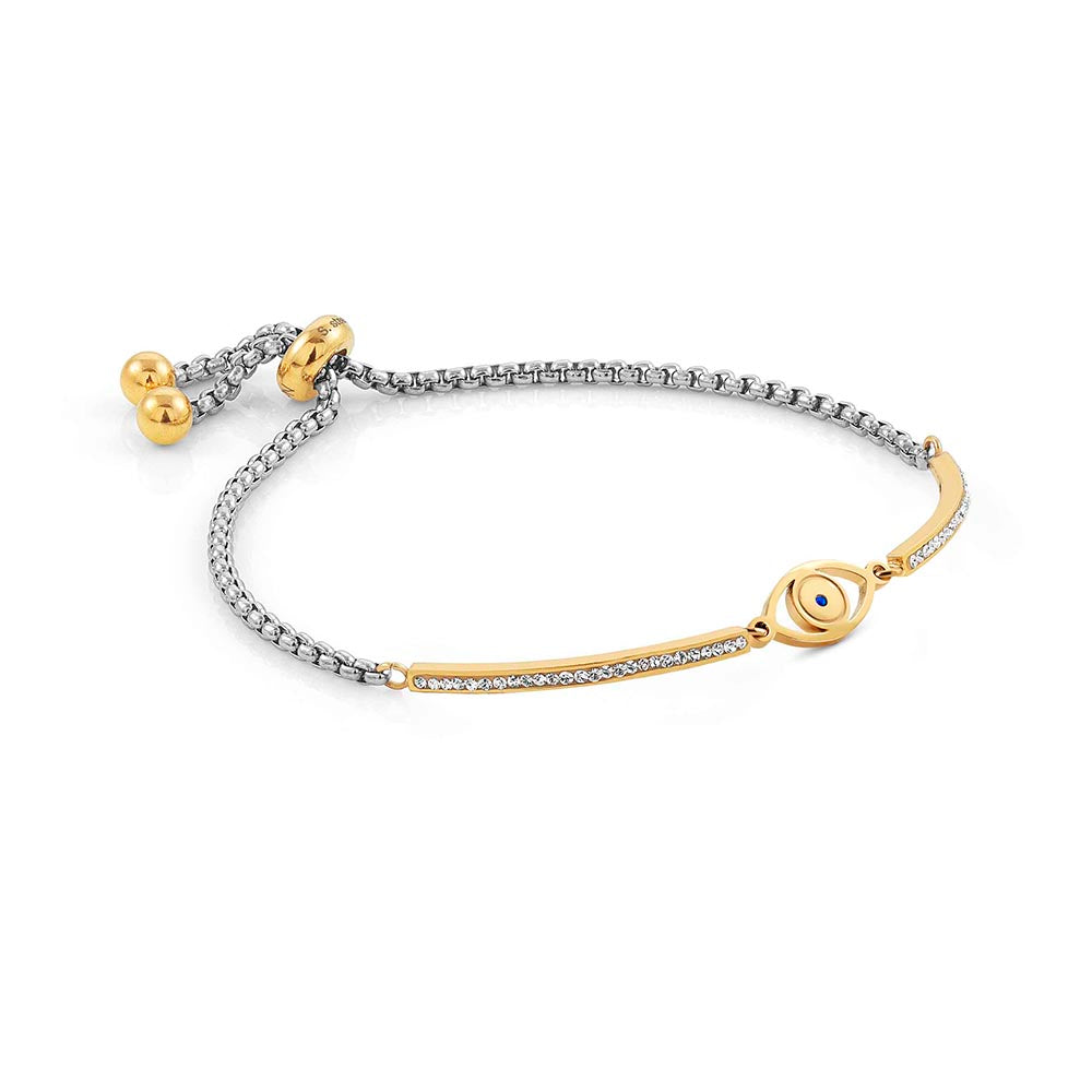 Nomination Milleluci Gold PVD Plated Evil Eye Bracelet