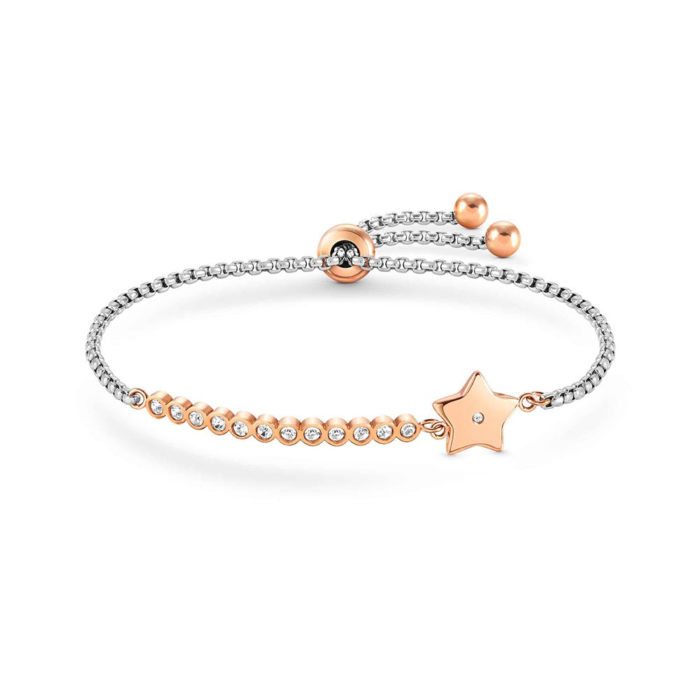 Nomination Milleluci Rose Gold Plated Star Bracelet