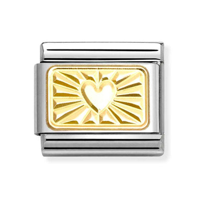 Classic Gold Heart Charm