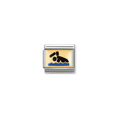 Nomination Swimmer Charm