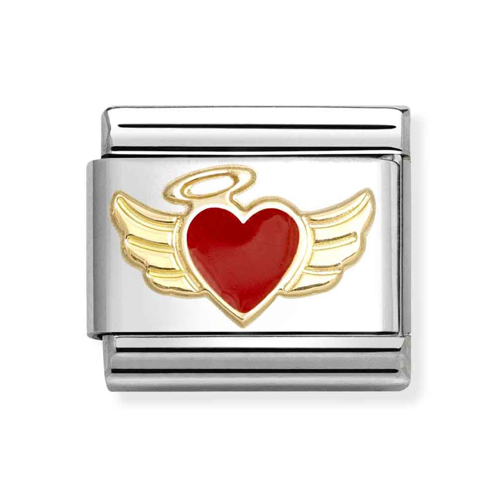 Classic Gold Valentines Charm