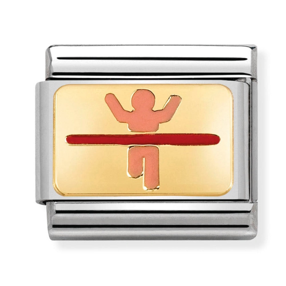 Nomination Running Race Charm