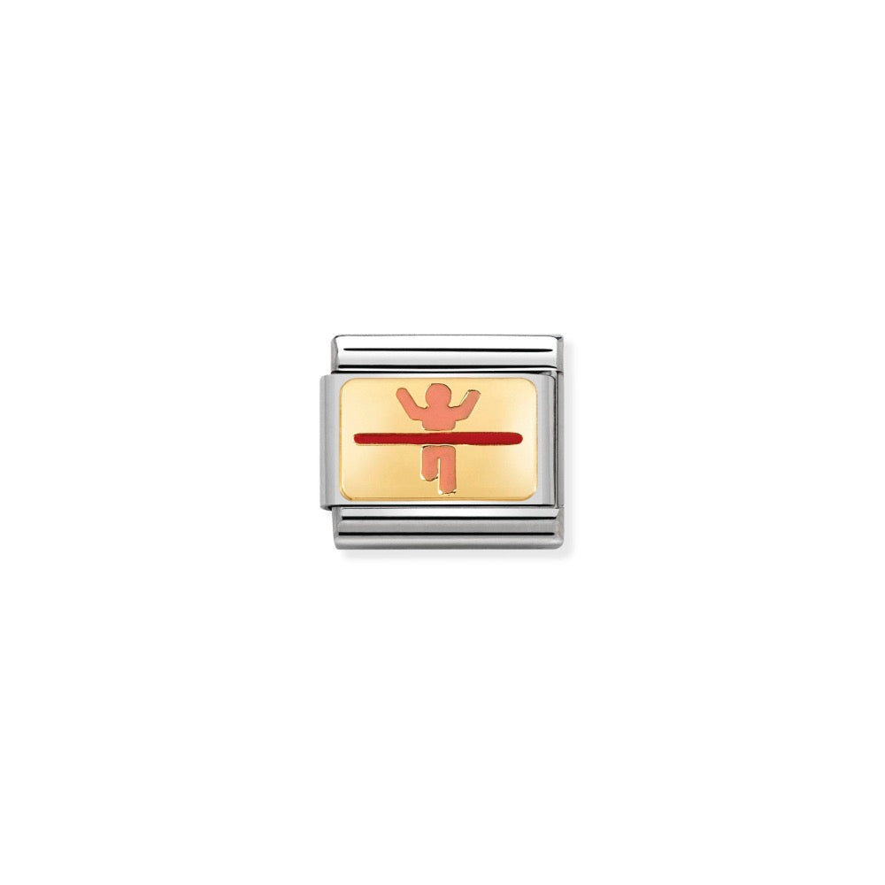 Nomination Running Race Charm