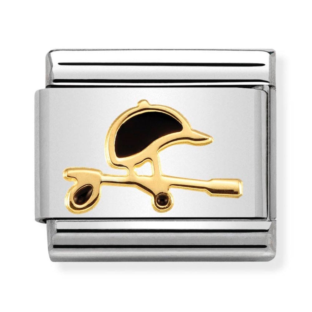 Nomination Riding Hat Charm