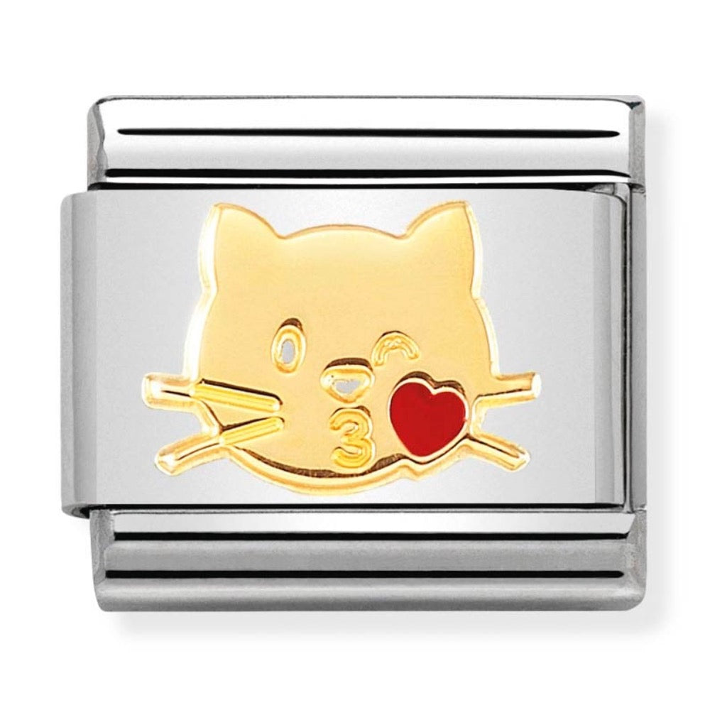 Classic Gold Cat Kiss