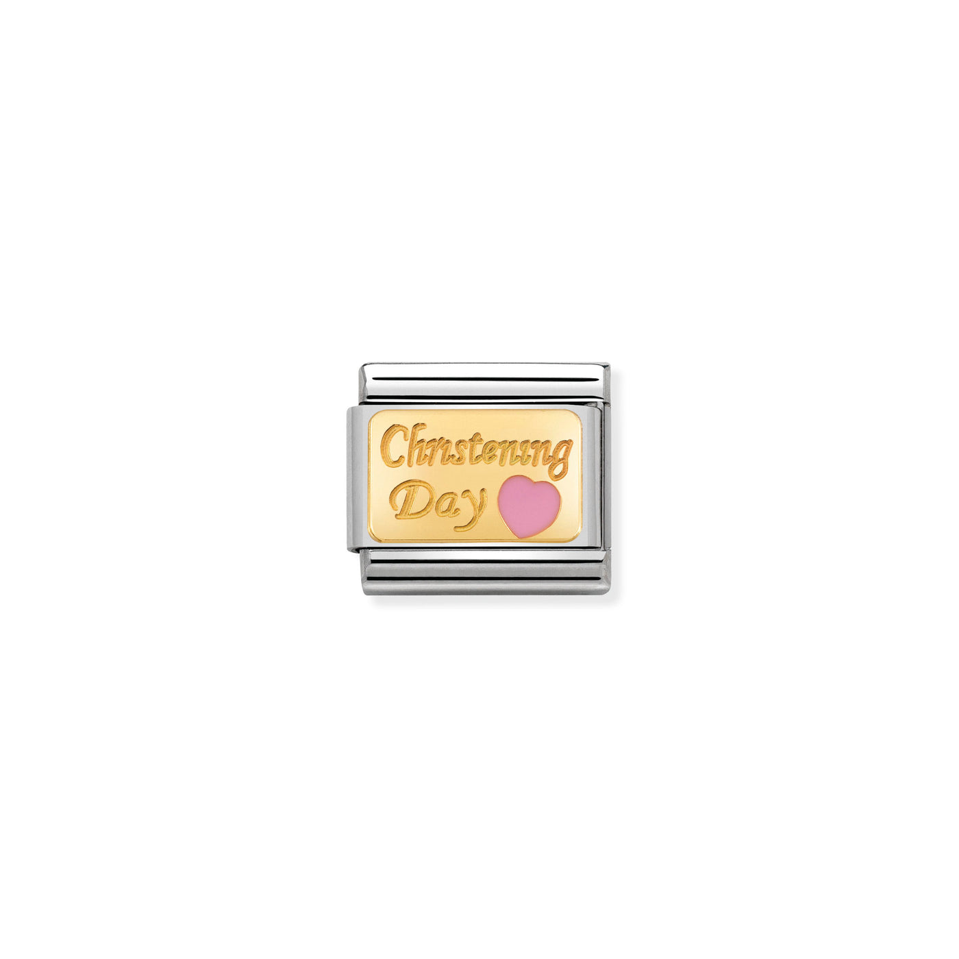 Nomination Pink Christening Day Charm
