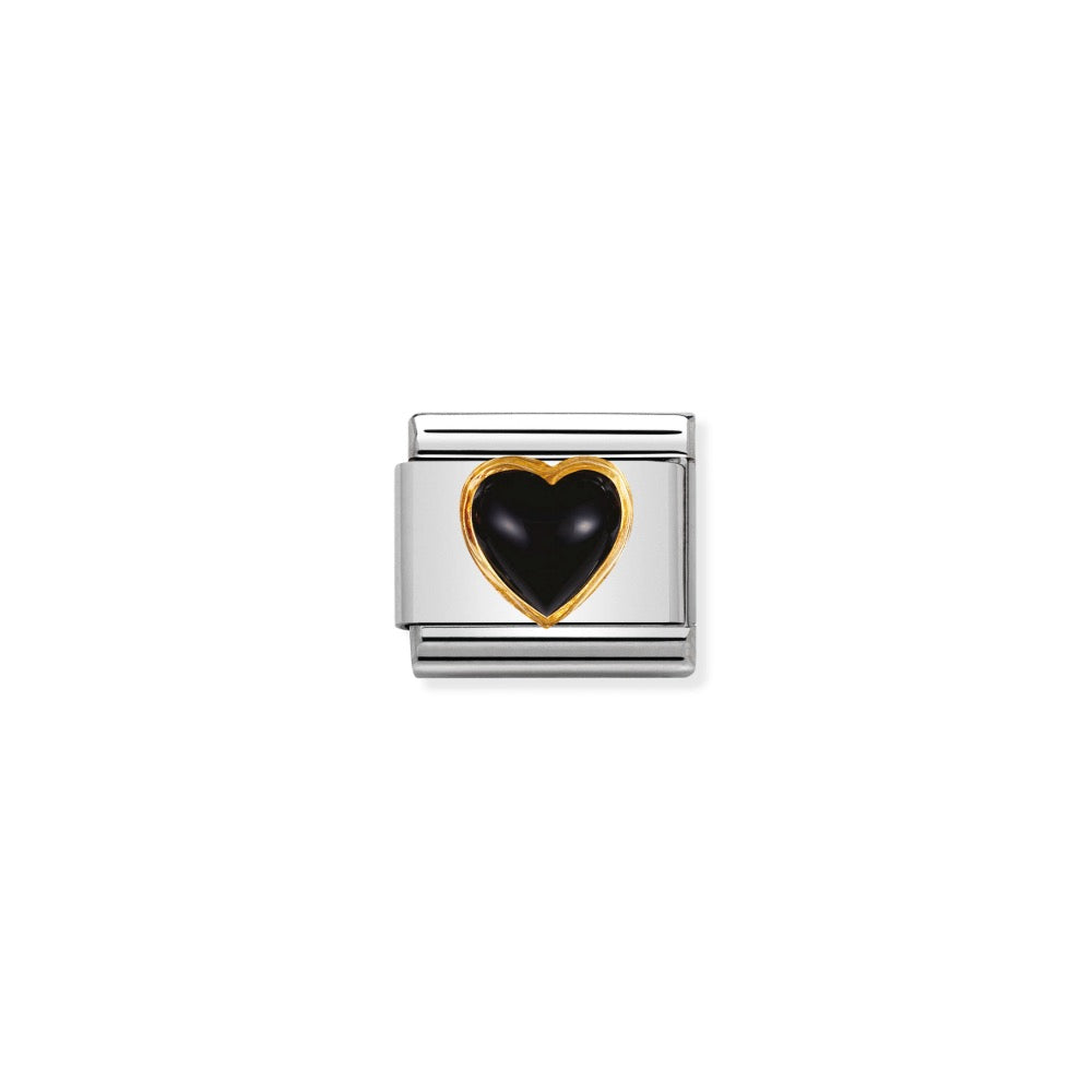 Nomination Black Stone Charm