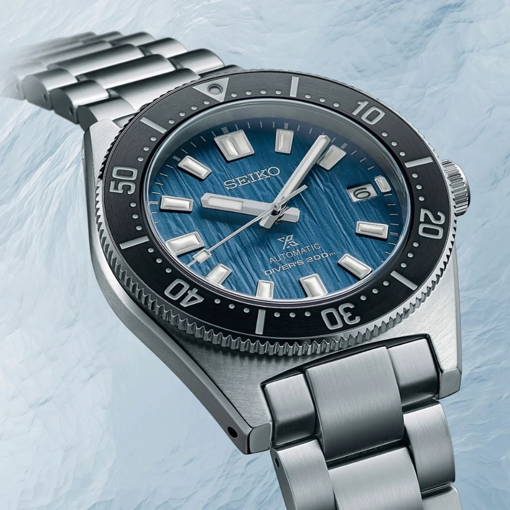 Seiko Prospex Diver's Glacier 'Save The Ocean' 1965 Re-Interpretation Mens Watch