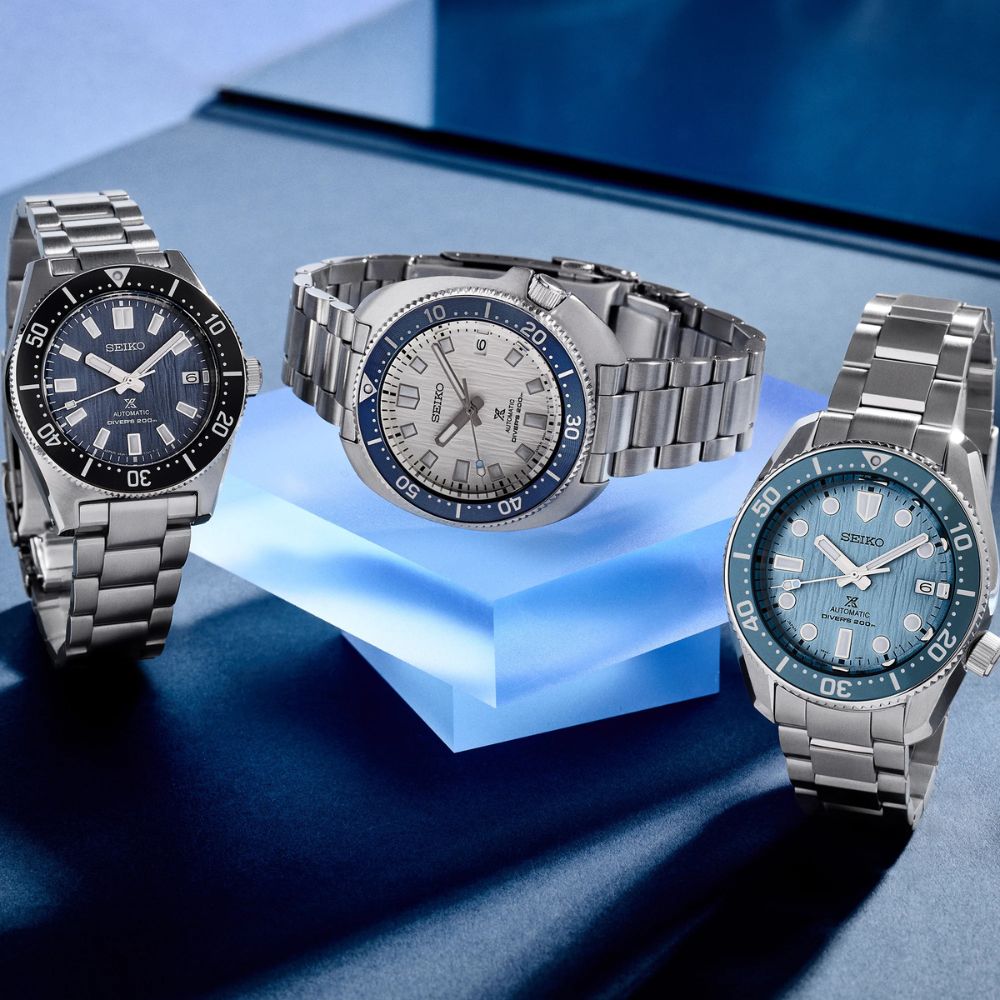 Seiko Prospex Diver's Glacier 'Save The Ocean' 1965 Re-Interpretation Mens Watch