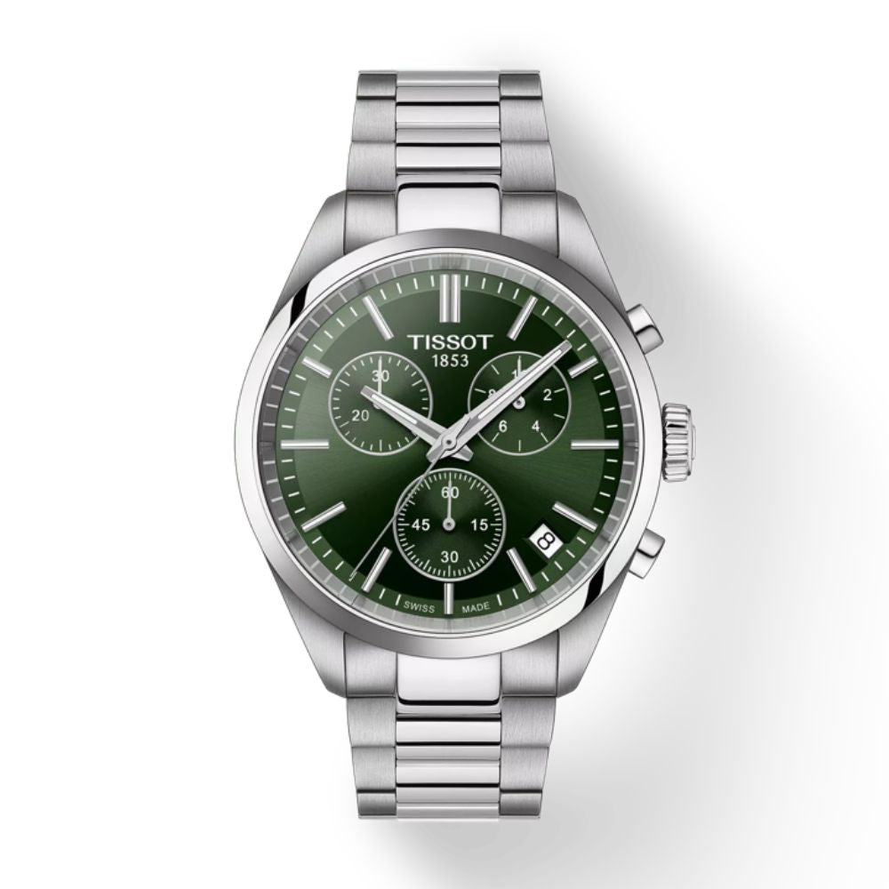 Tissot PR 100 Green Chronograph
