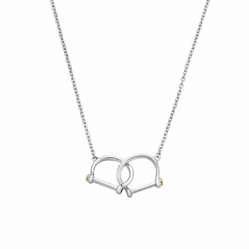 Royal Clogau® Sterling Silver Stirrup Necklace