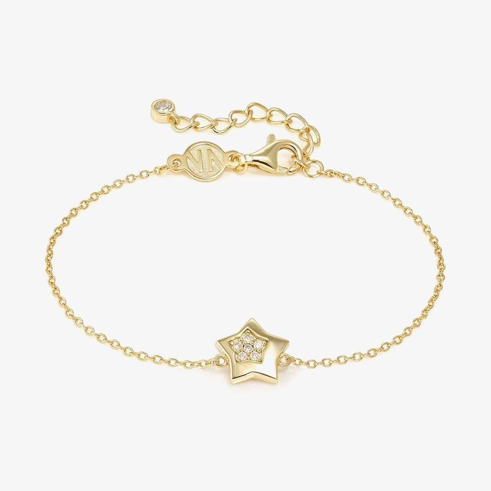 Nomination Petit Sparkle Gold Star Bracelet