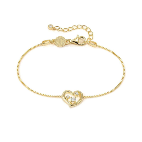 Milleluci Silver & Gold Tree Of Life Toggle Bracelet