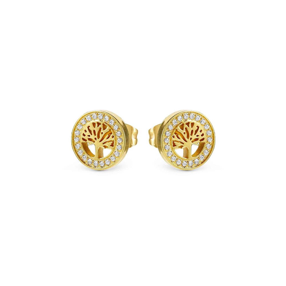 S/Steel & Y/Gold T.O.L Earrings
