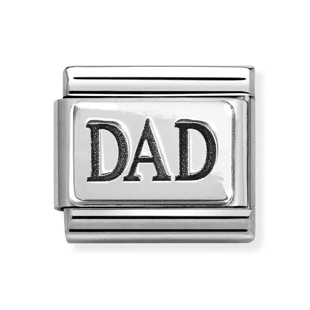 Silvershine Dad Charm