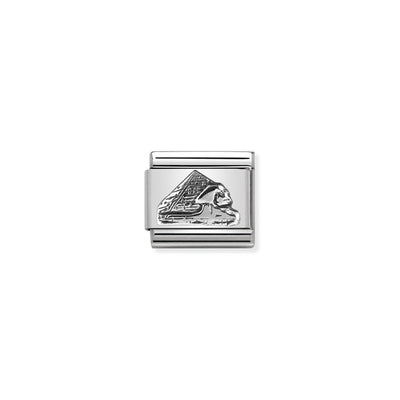 Silvershine Pyramid Charm