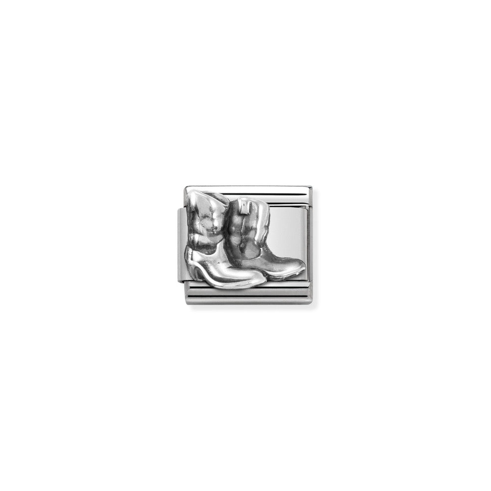 Silvershine Boots Charm