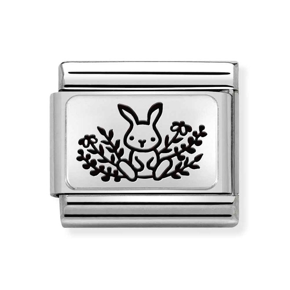 Silvershine Rabbit Charm