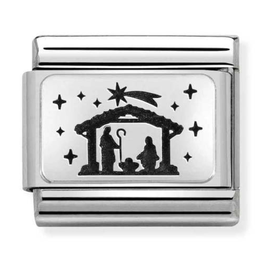 Silvershine Nativity Charm