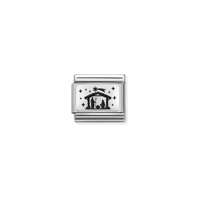 Silvershine Nativity Charm