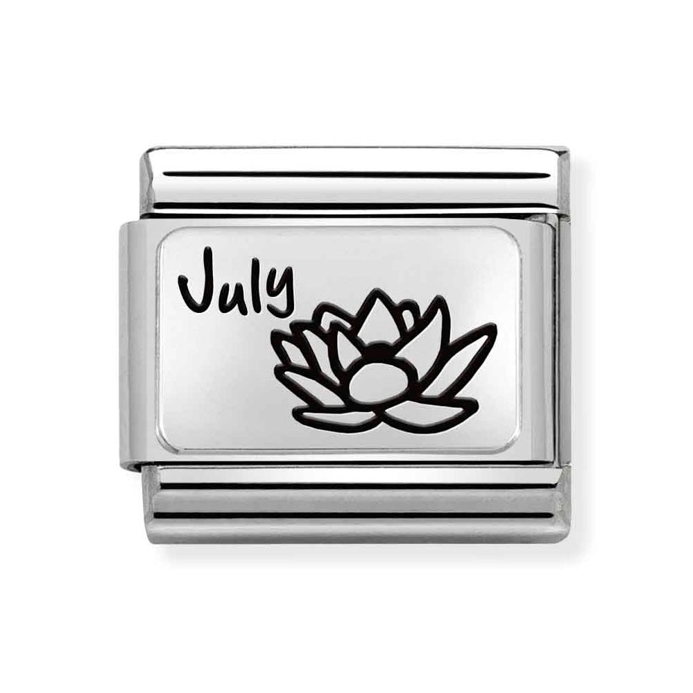 Silvershine July Flower Charm
