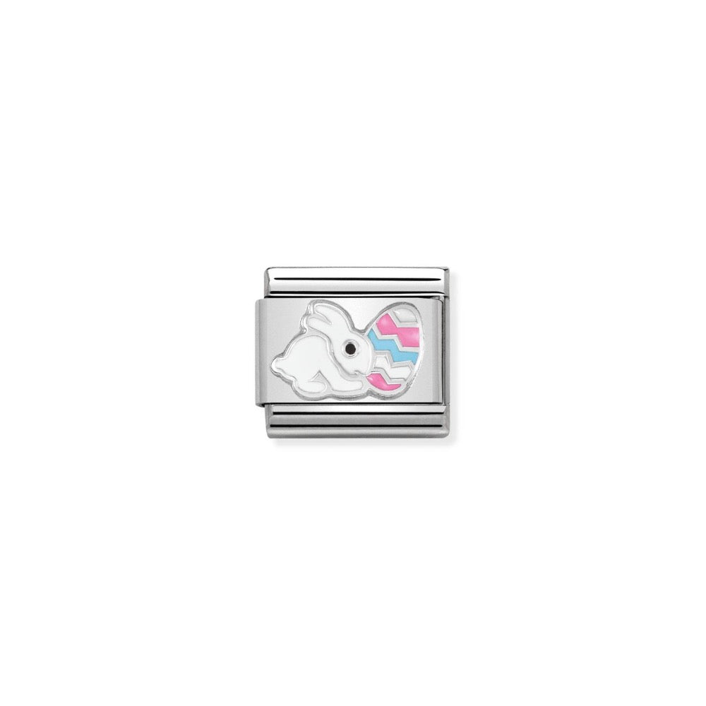 Silvershine Easter Bunny charm