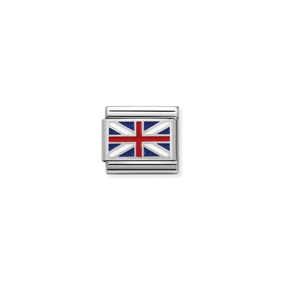 Silvershine Union Jack Flag Charm