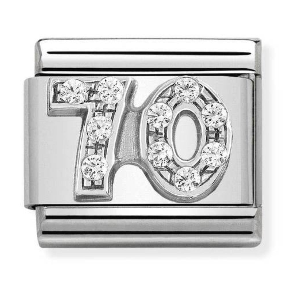 Silvershine CZ 70 Charm