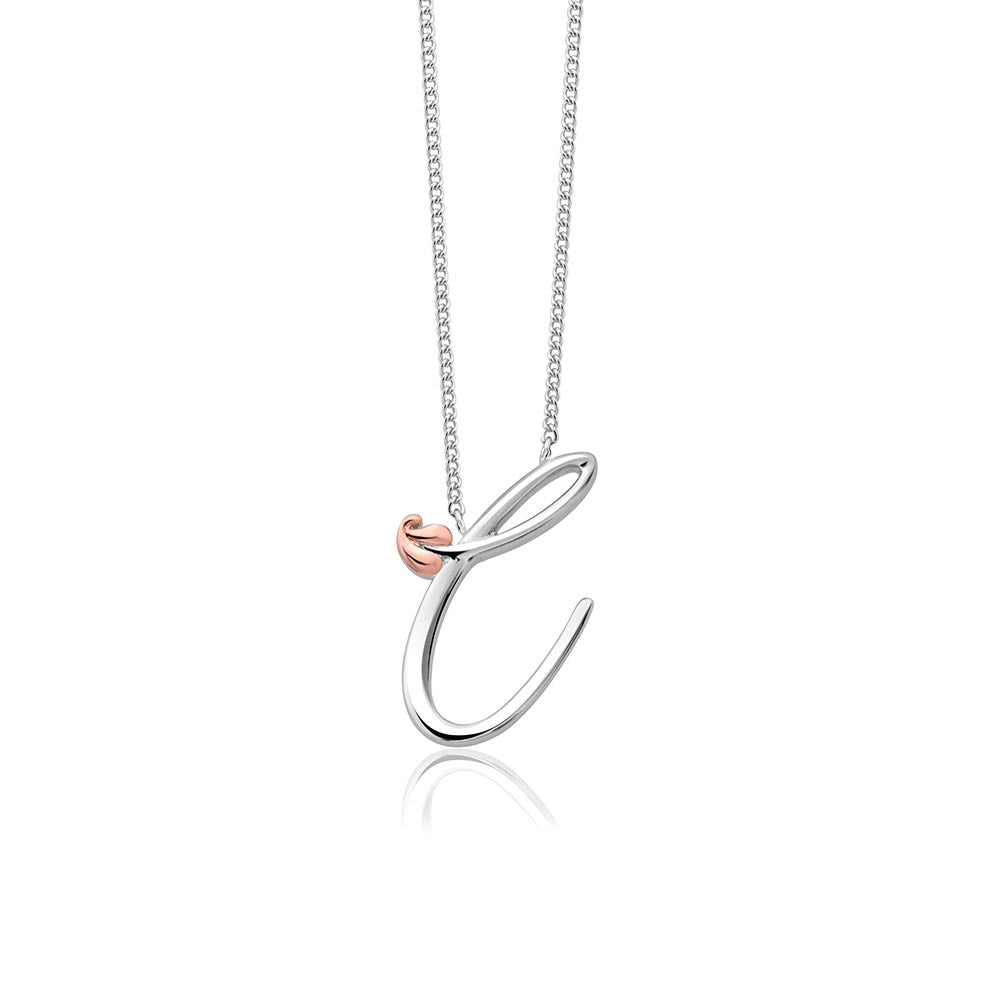 Clogau Tree Of Life Initials Necklace - Letter C