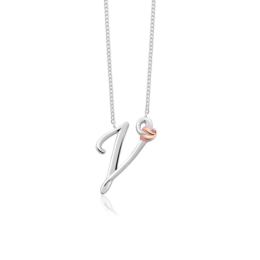 Clogau Tree Of Life Initials Necklace - Letter V