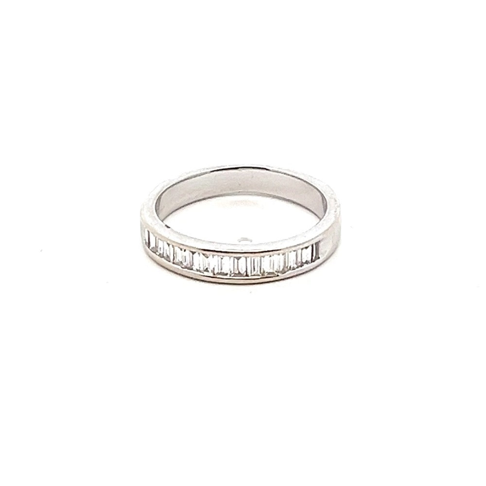 18ct Gold Half Eternity Ring 0.60cts N.V. £1700