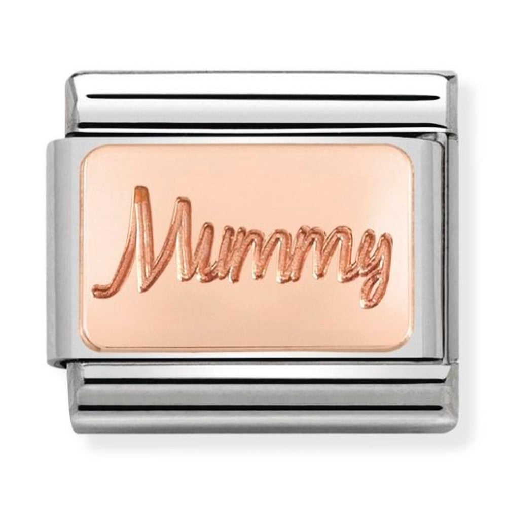 Rose Gold Mummy Charm