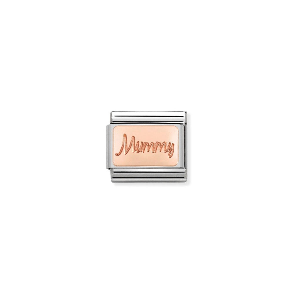 Rose Gold Mummy Charm