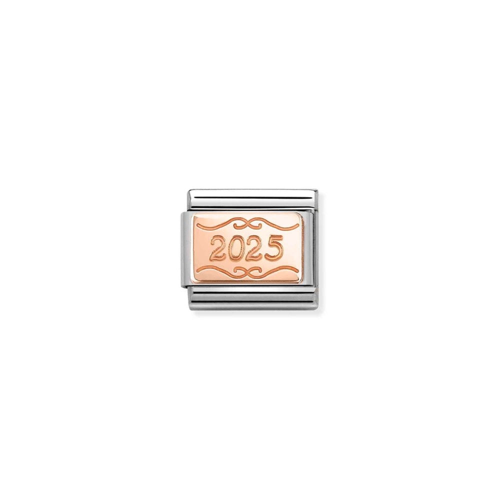 Rose Gold 2025 Charm