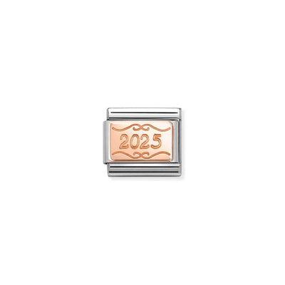 Rose Gold 2025 Charm