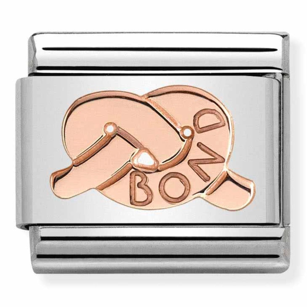 Rose Gold Care Bond Charm