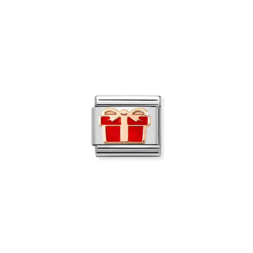 Rose Gold Present Charm