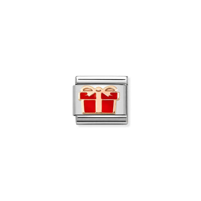 Rose Gold Present Charm