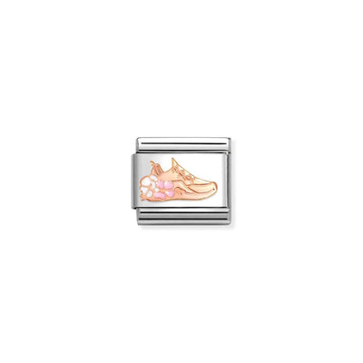 Rose Gold Trainer Charm