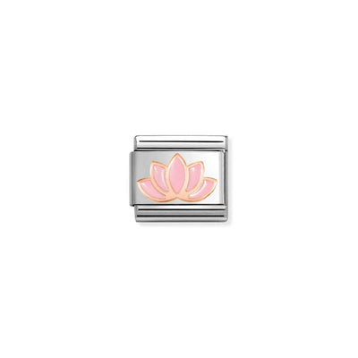 Rose Gold Lotus flower