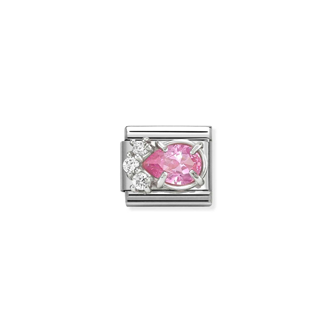 Nomination Pink Stone CZ Charm