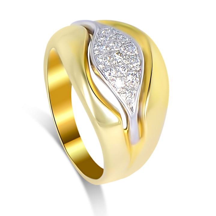 slim fit dress slacks Three Row 2.42 Carat Diamond Dress Ring – LeGassick Fine Jewellery main image 0