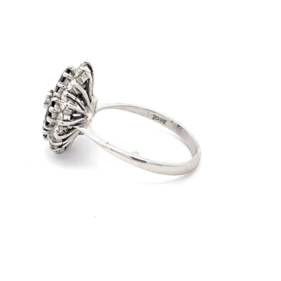 18ct Gold Sapp/Dia Ring N.V. £3400