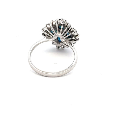 18ct Gold Sapp/Dia Ring N.V. £3400