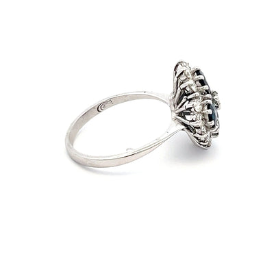 18ct Gold Sapp/Dia Ring N.V. £3400
